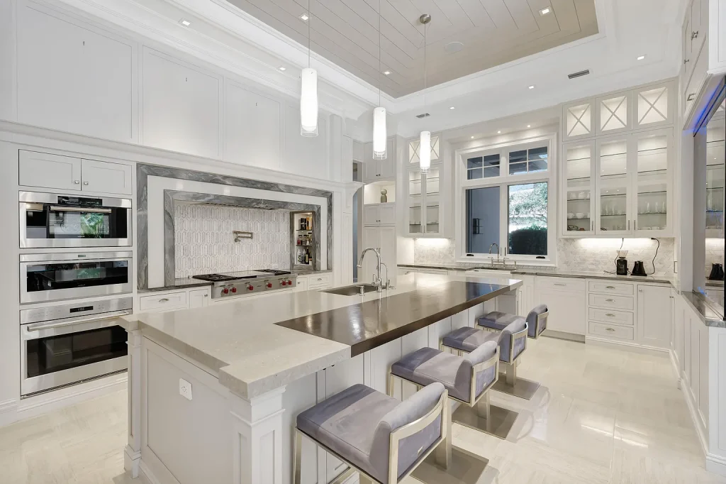 $16 Million Spectacular Golf-Front Estate Inside Old Palm Golf Club, Palm Beach Gardens 10 Aerial view of 12218 Tillinghast Circle, a $16M golf-front home in Palm Beach Gardens Real Estate