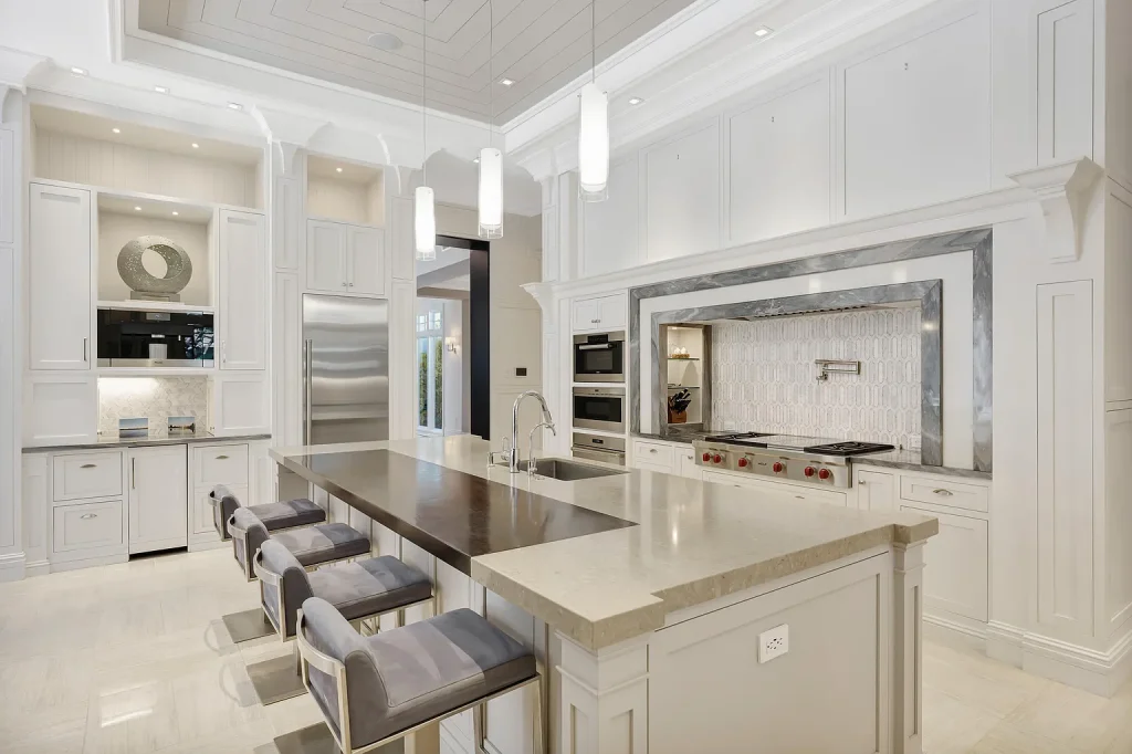 $16 Million Spectacular Golf-Front Estate Inside Old Palm Golf Club, Palm Beach Gardens 9 Aerial view of 12218 Tillinghast Circle, a $16M golf-front home in Palm Beach Gardens Real Estate