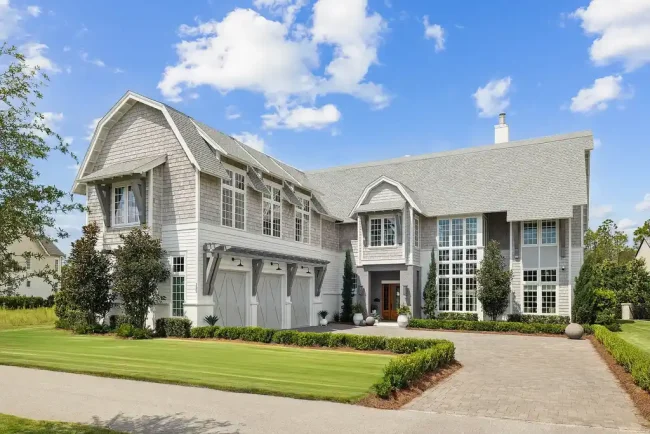 $6 Million Exceptional Coastal Retreat in Inlet Beach Offering Timeless Design and Elite Camp Creek Living