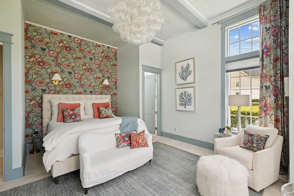 $6 Million Exceptional Coastal Retreat in Inlet Beach Offering Timeless Design and Elite Camp Creek Living 10 Front view of a designer residence at 125 Golfridge Dr a premier Inlet Beach Real Estate offering in Watersound Camp Creek