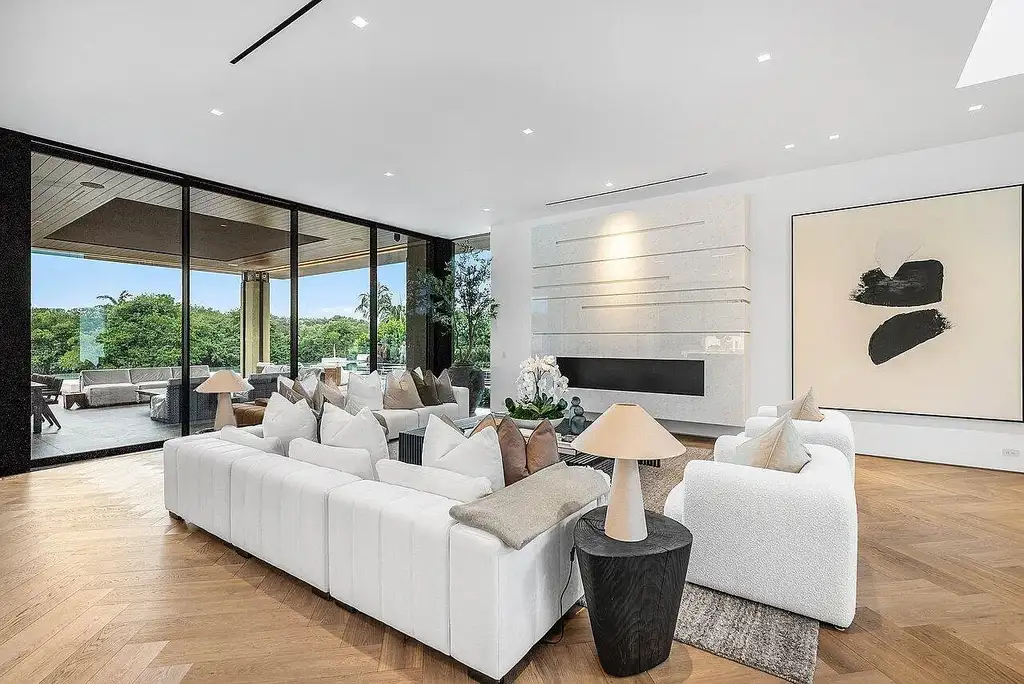 $33.3 Million Ultra-Luxury Waterfront Estate Sets a Bold New Standard in Jupiter Real Estate 6 Front exterior of 126 Spinnaker Lane Lane, a newly built ultra-luxury home in Admirals Cove, Jupiter, Florida