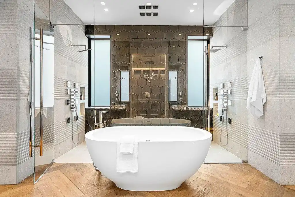 $33.3 Million Ultra-Luxury Waterfront Estate Sets a Bold New Standard in Jupiter Real Estate 14 Front exterior of 126 Spinnaker Lane Lane, a newly built ultra-luxury home in Admirals Cove, Jupiter, Florida