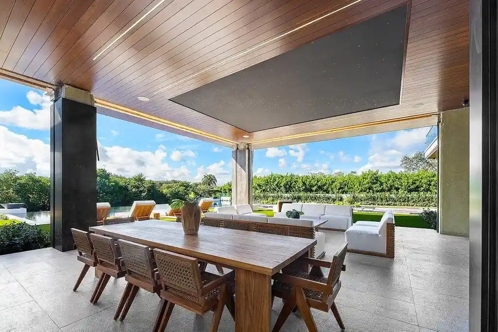 $33.3 Million Ultra-Luxury Waterfront Estate Sets a Bold New Standard in Jupiter Real Estate 16 Front exterior of 126 Spinnaker Lane Lane, a newly built ultra-luxury home in Admirals Cove, Jupiter, Florida