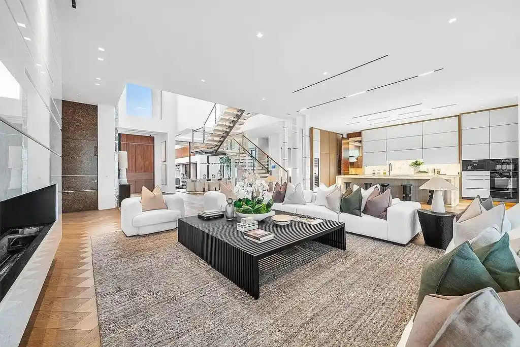 $33.3 Million Ultra-Luxury Waterfront Estate Sets a Bold New Standard in Jupiter Real Estate 7 Front exterior of 126 Spinnaker Lane Lane, a newly built ultra-luxury home in Admirals Cove, Jupiter, Florida