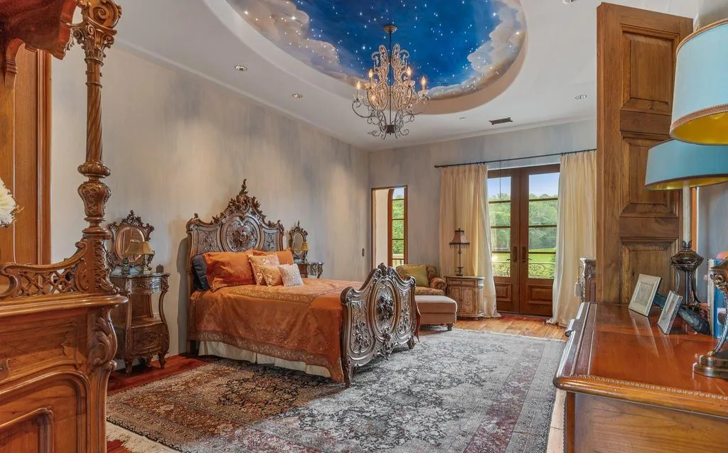A Rare 10-Acre Potomac Tuscany-Inspired Villa with Old-World Charm, Asking $9.95 Million 22 13320 Signal Tree Ln Showcases an Extraordinary 10 Acre Potomac Tuscany Inspired Villa 25