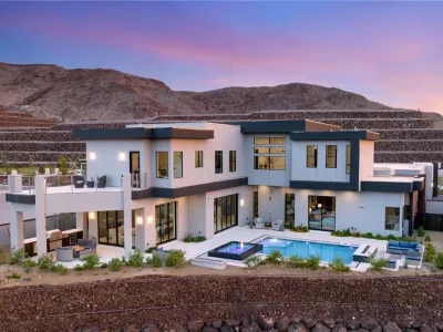 Modern Architectural Masterpiece in Nevada Offers Resort-Style Living at $5.95 Million 1 14 Sanctuary Peak Ct A Breathtaking Architectural Masterpiece Showcasing Modern Luxury and Resort Style Living in Nevada 1