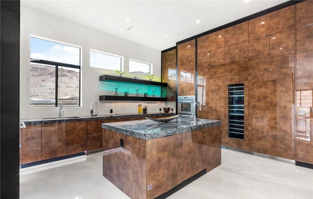 Modern Architectural Masterpiece in Nevada Offers Resort-Style Living at $5.95 Million 13 14 Sanctuary Peak Ct A Breathtaking Architectural Masterpiece Showcasing Modern Luxury and Resort Style Living in Nevada 12