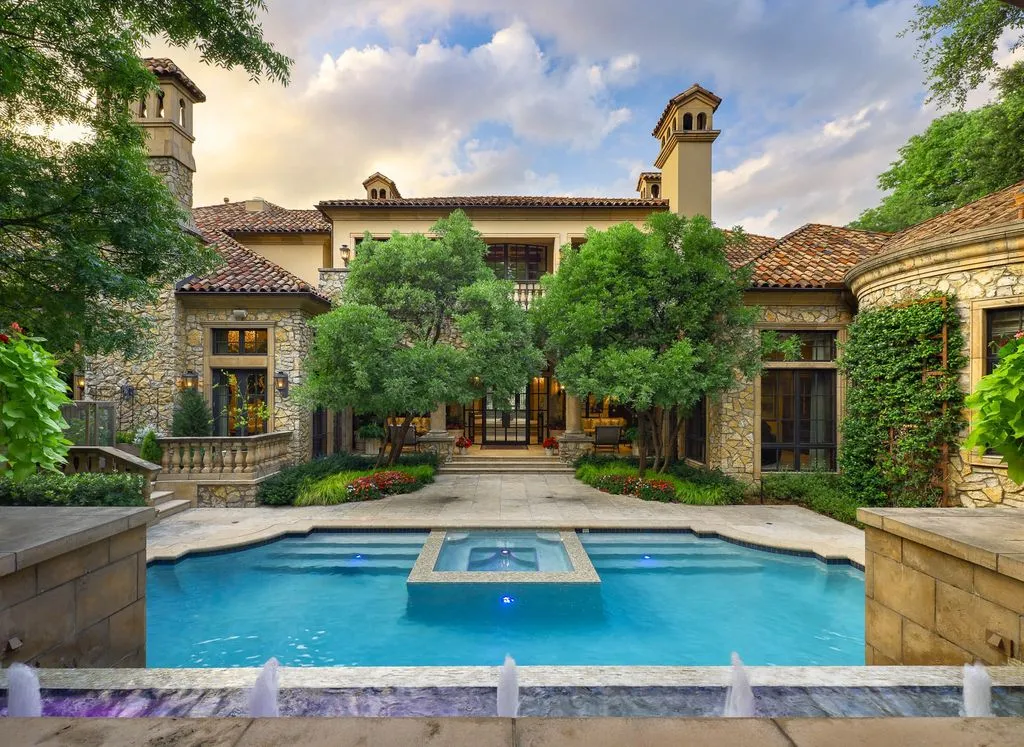 European Villa Romance Meets Texas Luxury in This $7.6 Million Estate 22 15 Robledo Dr Reveals a Stunning European Villa–Inspired Estate in Texas 21