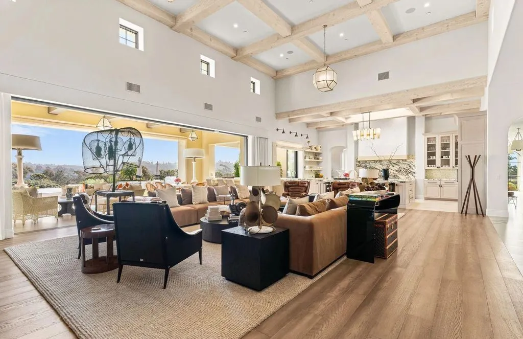 An Elite California Retreat Defined by Vast Space and Breathtaking Southwest Vistas for $15.995M 9 16640 El Camino Real A Commanding California Estate Offering Privacy and Sweeping Southwest Views 10