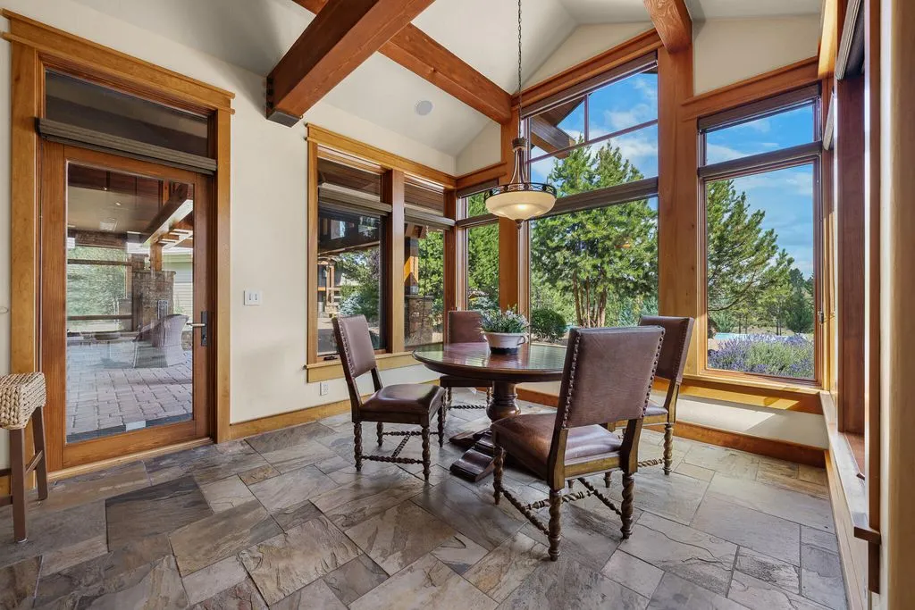 Norman-Built Oregon Sanctuary Blending Timeless Elegance and Mountain Serenity Lists for $8.9 Million 18 18883 Sutherland Ct Luxury Home for Sale in Bend Oregon Real Estate Market 11