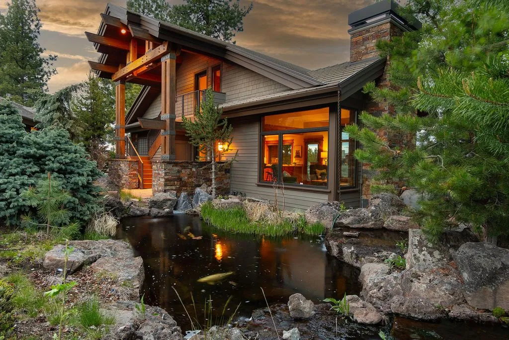 Norman-Built Oregon Sanctuary Blending Timeless Elegance and Mountain Serenity Lists for $8.9 Million 20 18883 Sutherland Ct Luxury Home for Sale in Bend Oregon Real Estate Market 18