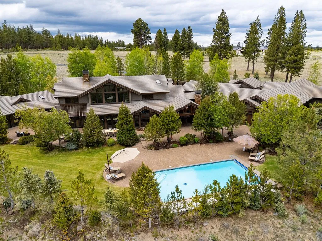 Norman-Built Oregon Sanctuary Blending Timeless Elegance and Mountain Serenity Lists for $8.9 Million 25 18883 Sutherland Ct Luxury Home for Sale in Bend Oregon Real Estate Market 27