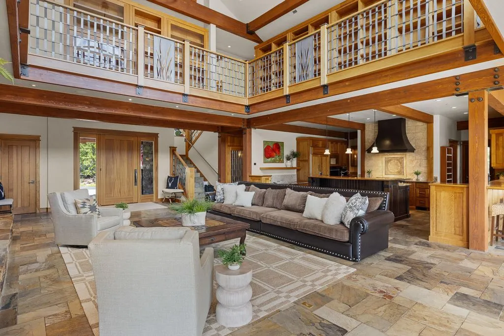 Norman-Built Oregon Sanctuary Blending Timeless Elegance and Mountain Serenity Lists for $8.9 Million 10 18883 Sutherland Ct Luxury Home for Sale in Bend Oregon Real Estate Market 6