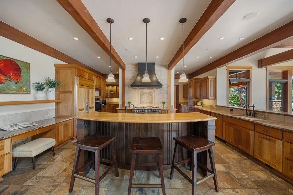 Norman-Built Oregon Sanctuary Blending Timeless Elegance and Mountain Serenity Lists for $8.9 Million 14 18883 Sutherland Ct Luxury Home for Sale in Bend Oregon Real Estate Market 7