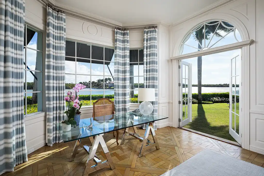 $38.5 Million Masterpiece Commands Naples Bay With Unrivaled Waterfront Prestige in Port Royal 12 Waterfront estate at 1975 Galleon DR featuring expansive bay views and private dock with direct Gulf access