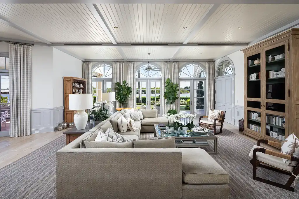 $38.5 Million Masterpiece Commands Naples Bay With Unrivaled Waterfront Prestige in Port Royal 7 Waterfront estate at 1975 Galleon DR featuring expansive bay views and private dock with direct Gulf access