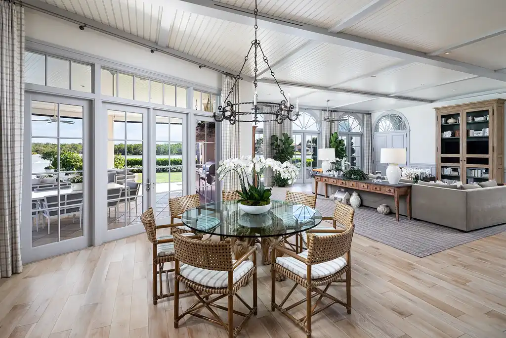 $38.5 Million Masterpiece Commands Naples Bay With Unrivaled Waterfront Prestige in Port Royal 10 Waterfront estate at 1975 Galleon DR featuring expansive bay views and private dock with direct Gulf access