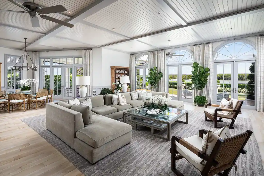 $38.5 Million Masterpiece Commands Naples Bay With Unrivaled Waterfront Prestige in Port Royal 8 Waterfront estate at 1975 Galleon DR featuring expansive bay views and private dock with direct Gulf access