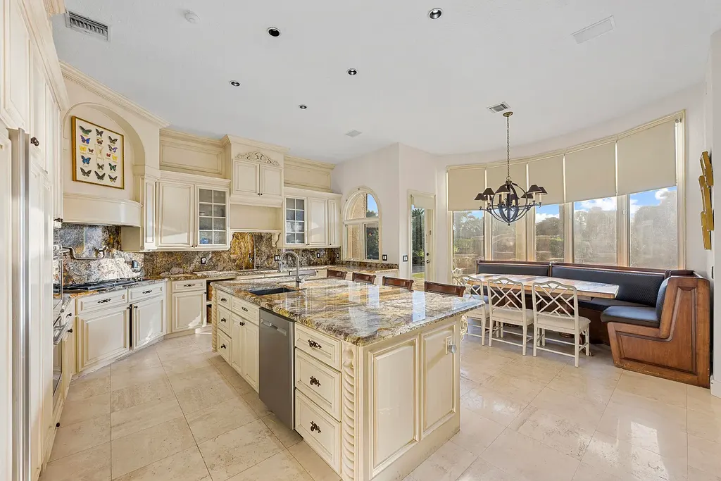 A $5.5 Million Remarkable Golf Course Estate Elevating Luxury Living in Boca Raton 9 Golf course views from the backyard of 21169 Oakley Court in Boca Raton