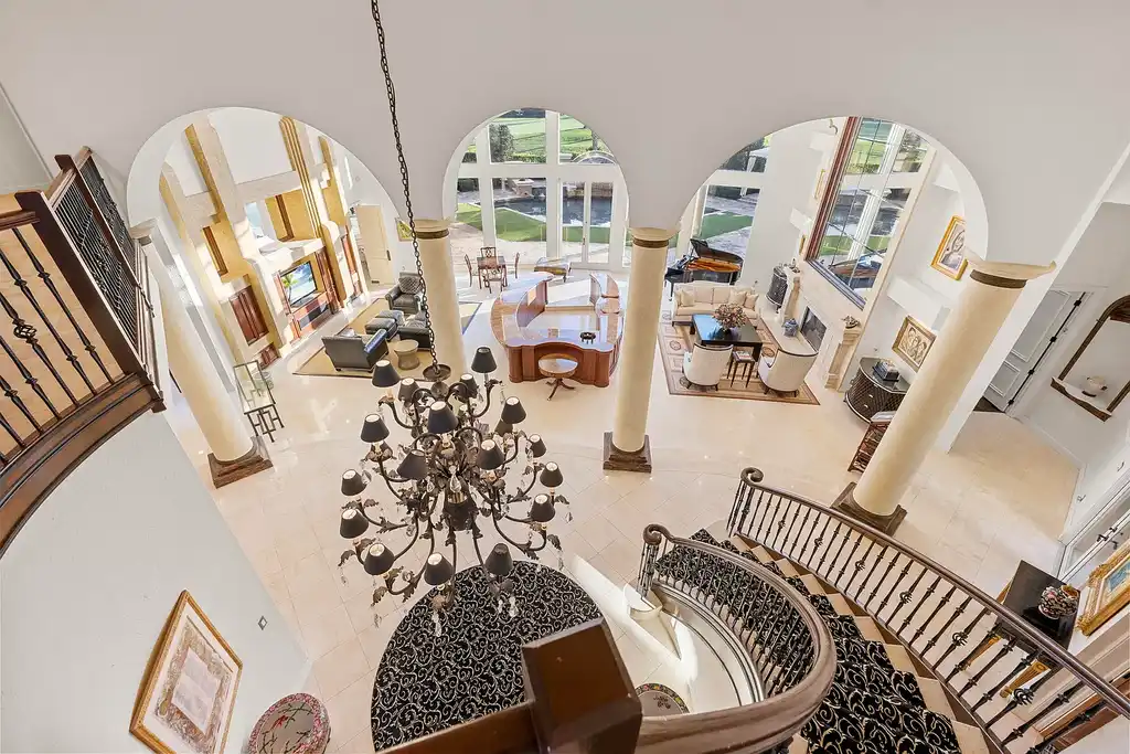 A $5.5 Million Remarkable Golf Course Estate Elevating Luxury Living in Boca Raton 6 Golf course views from the backyard of 21169 Oakley Court in Boca Raton