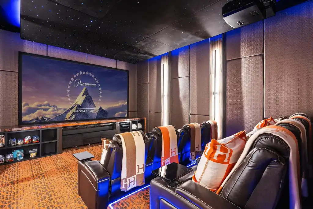 $10 Million Stunning Contemporary Estate Redefining Luxury Living in Fort Lauderdale 8 Modern kitchen at 2301 NE 37th Drive highlighting walnut cabinetry and refined stone surfaces