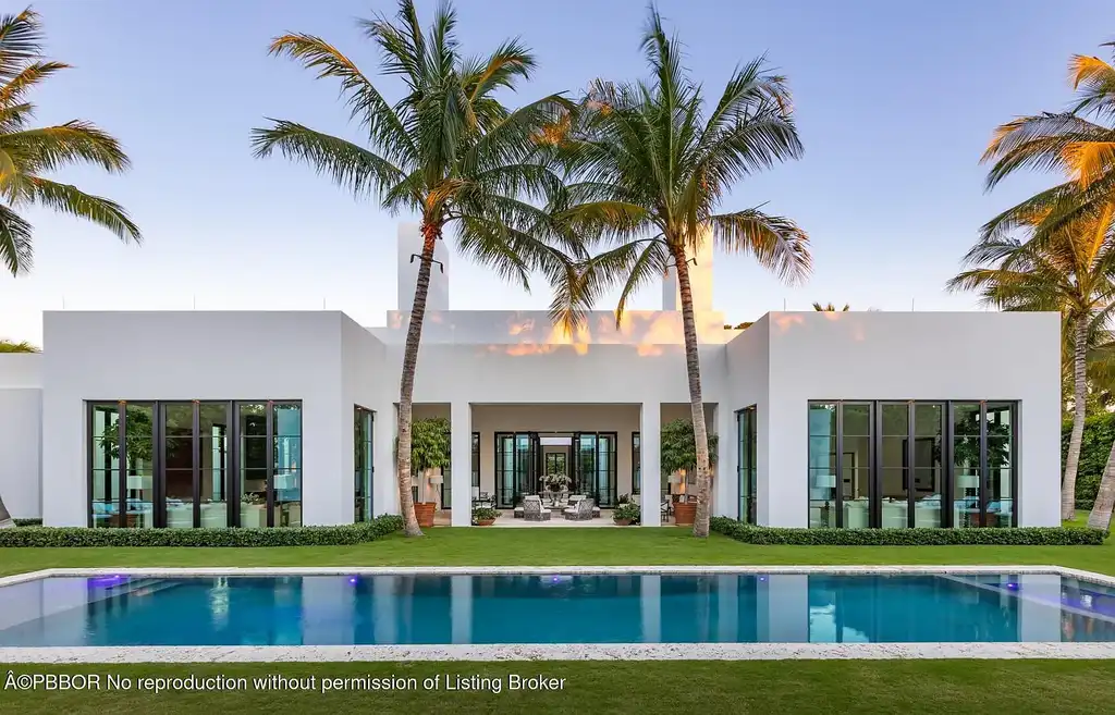 $69.5 Million Classical-Modern Estate Sets a New Benchmark in Palm Beach’s Exclusive Estate Section 6 241 Jungle Rd Palm Beach home for sale featuring a classical-modern estate in the exclusive Estate Section