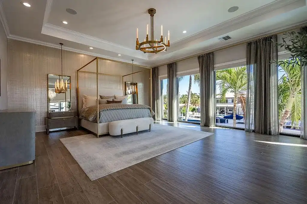 $15 Million Exceptional Waterfront Masterpiece in Lighthouse Point with Timeless Luxury 14 Waterfront home at 2457 NE 26th St in Lighthouse Point with private yacht dockage, resort-style pool, and direct ocean access