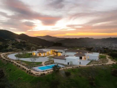 An Extraordinary California Residence Showcasing 15,000 Square Feet of Innovative Design at $29.995 Million 1 2551 White Stallion Rd Unveils a World Class Trophy Caliber Single Story California Estate of Monumental Scale 1