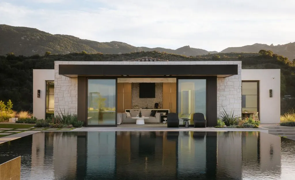 An Extraordinary California Residence Showcasing 15,000 Square Feet of Innovative Design at $29.995 Million 11 2551 White Stallion Rd Unveils a World Class Trophy Caliber Single Story California Estate of Monumental Scale 20