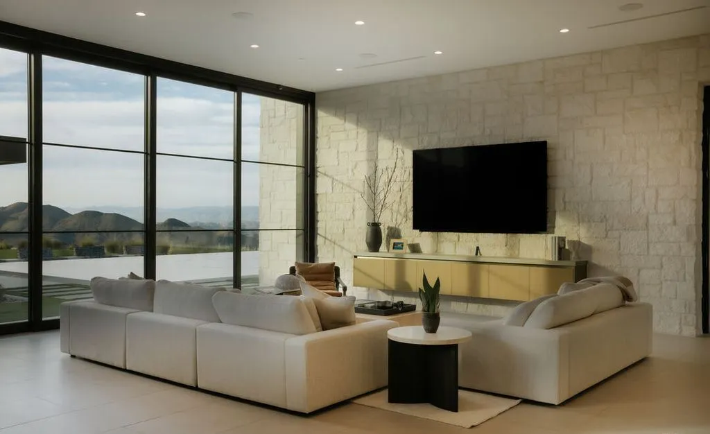 An Extraordinary California Residence Showcasing 15,000 Square Feet of Innovative Design at $29.995 Million 17 2551 White Stallion Rd Unveils a World Class Trophy Caliber Single Story California Estate of Monumental Scale 7