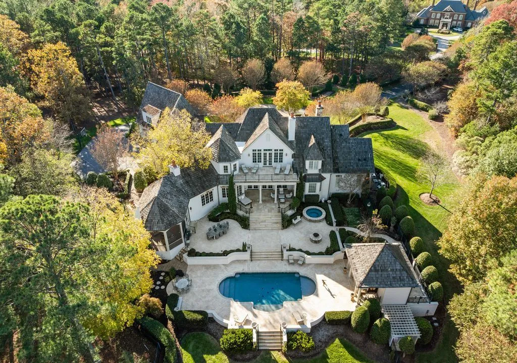 A Remarkable North Carolina Retreat Showcasing Seclusion, Open Vistas at $4.25M 24 266 Perfect Moment Dr A Sought After North Carolina Estate Offering Secluded Living and Sweeping Views 22