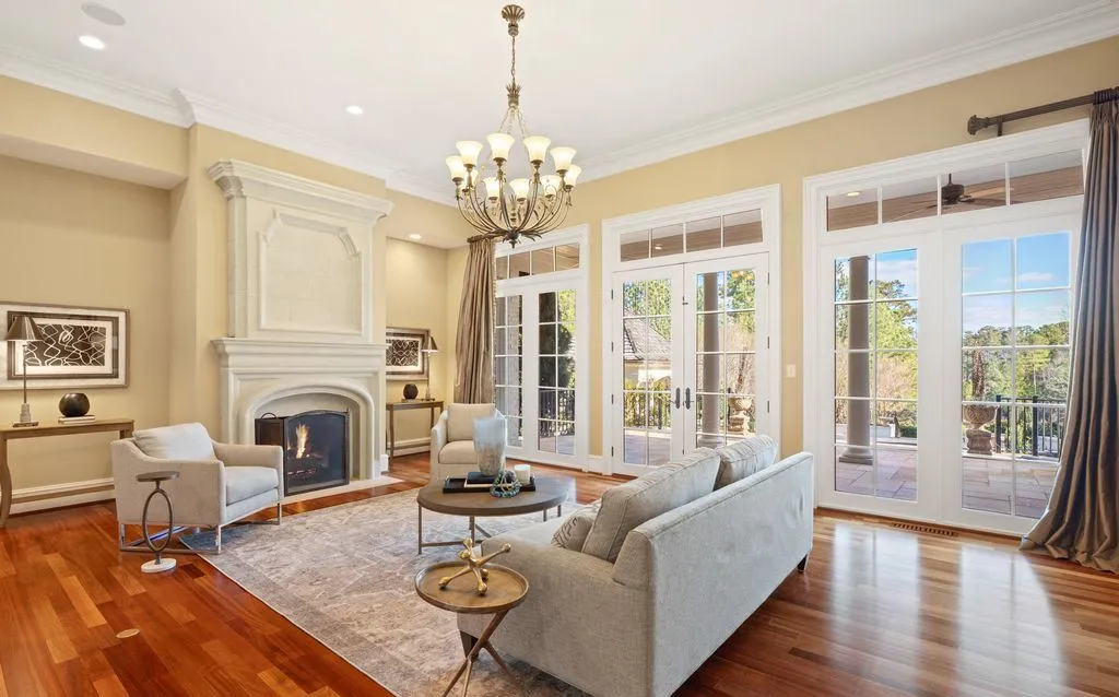 A Remarkable North Carolina Retreat Showcasing Seclusion, Open Vistas at $4.25M 9 266 Perfect Moment Dr A Sought After North Carolina Estate Offering Secluded Living and Sweeping Views 6