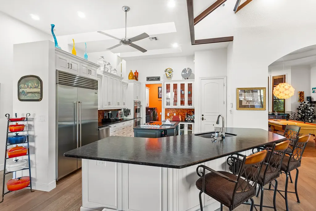 $9.4 Million Port Royal Residence Offering a Rare Opportunity in Naples Real Estate 8 Exterior view of 2755 Lantern LN, a luxury Port Royal home in Naples Real Estate set on a 0.47-acre landscaped lot