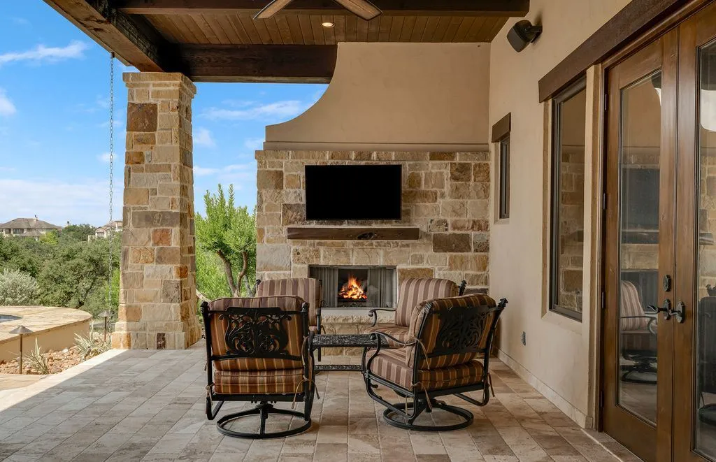 An Elevated Hill Country Lifestyle Awaits at This $3.1M Estate Overlooking the Nicklaus Course 17 35 Winged Foot A Remarkable Hill Country Residence Defined by Golf Course Serenity 16