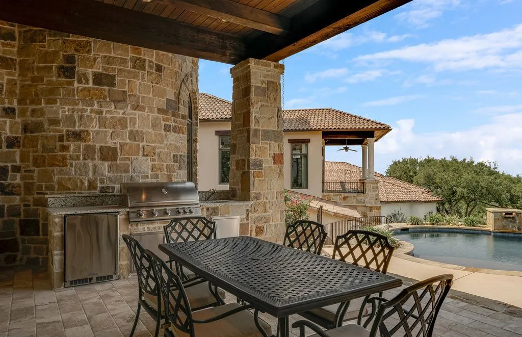 An Elevated Hill Country Lifestyle Awaits at This $3.1M Estate Overlooking the Nicklaus Course 18 35 Winged Foot A Remarkable Hill Country Residence Defined by Golf Course Serenity 17