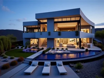 An Exceptional $15.9M Nevada Estate Seamlessly Balancing Beauty and Function 1 483 Rock Peak Dr An Elegant Nevada Residence Blending Form Function and Luxury 1