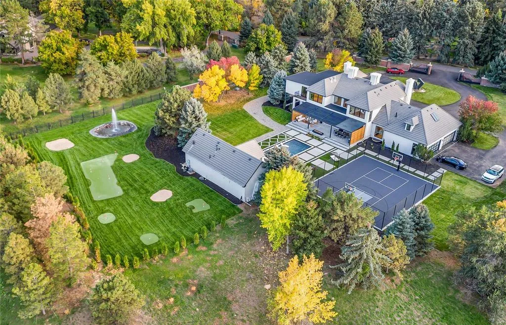 An Iconic Cherry Hills Village Estate Delivering Unmatched Privacy, Priced at $11.5 Million 25 49 Sunset Drive An Exceptional Cherry Hills Village Estate Offering Unmatched Privacy 22