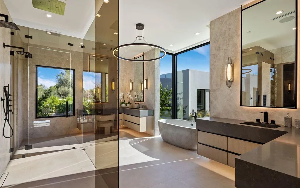 A Bold Contemporary Statement of Luxury and Precision Craftsmanship, Offered at $12.495M in Arizona 19 5441 E Via Buena Vis A World Class Contemporary Masterpiece 28