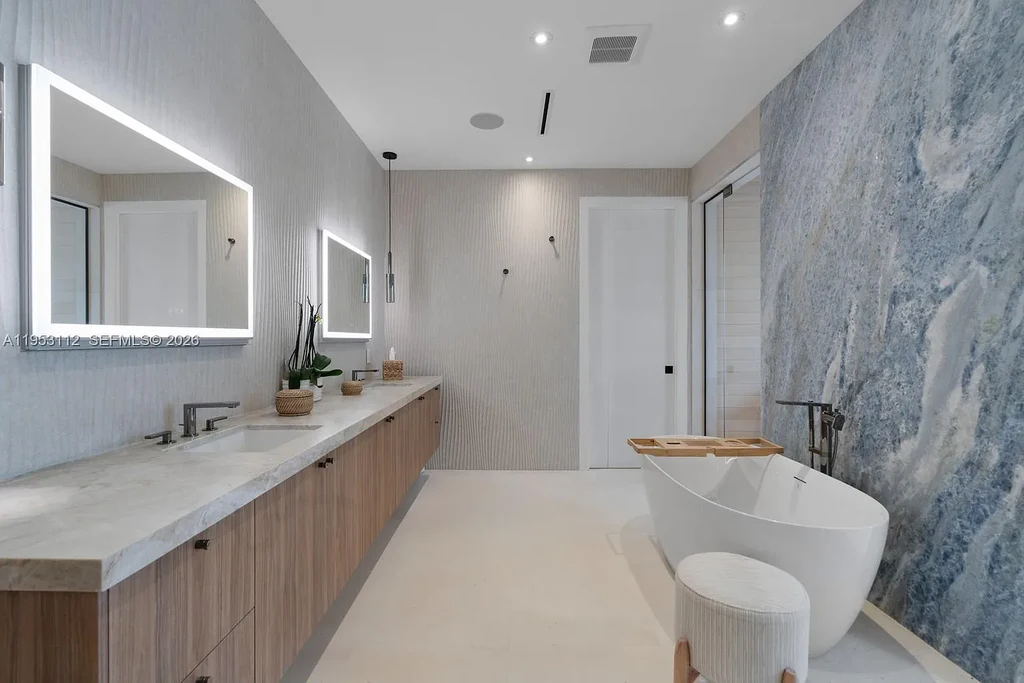 Stunning $7.7 Million Canal-Front Estate Sets a New Benchmark for South Miami Luxury Living 15 6031 SW 88th St canal-front contemporary home in South Miami with resort-style pool