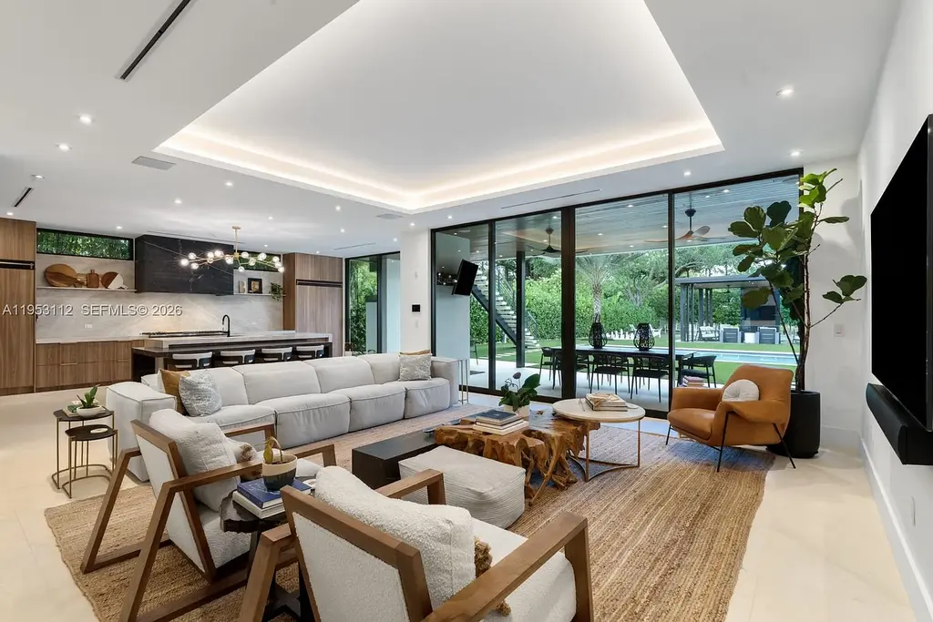 Stunning $7.7 Million Canal-Front Estate Sets a New Benchmark for South Miami Luxury Living 7 6031 SW 88th St canal-front contemporary home in South Miami with resort-style pool