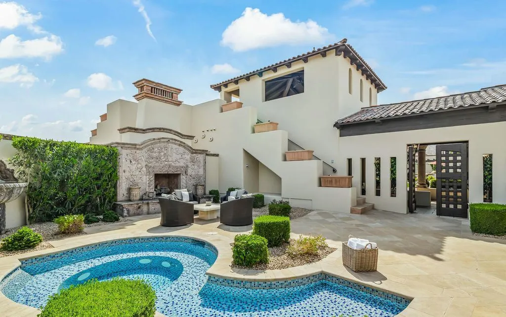 A Paradise Valley Mountain-View Masterpiece Asks $17.9 Million 19 6721 E Cheney Dr Showcases a Spectacular Mountain View Sanctuary in Paradise Valley 19