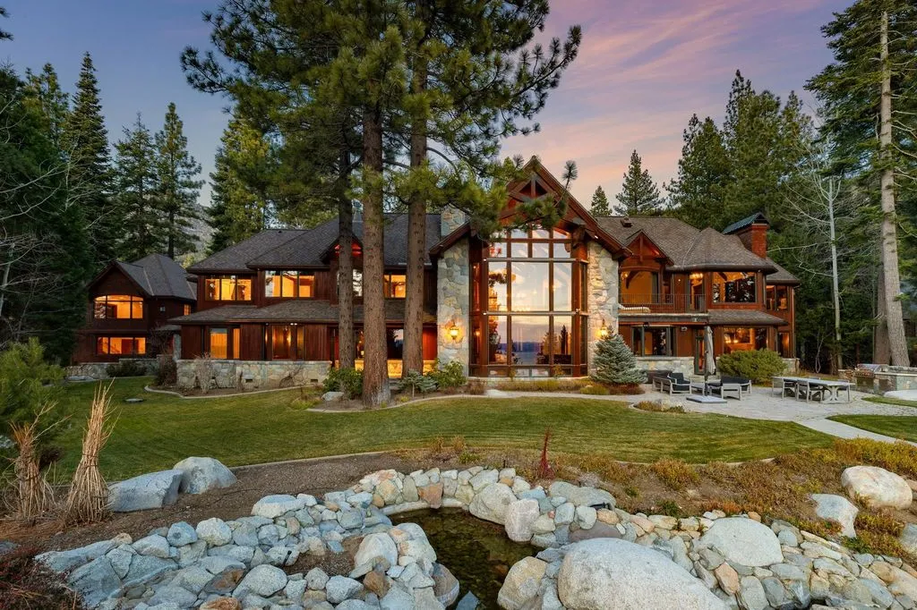 An Architectural Masterpiece Embracing Forest Tranquility and Panoramic Lake Tahoe Views Lists for $14.5 Million 5 749 Burgundy Rd Showcases a Breathtaking Mountain Masterpiece Framed by Forest and Lake Tahoe Serenity 1