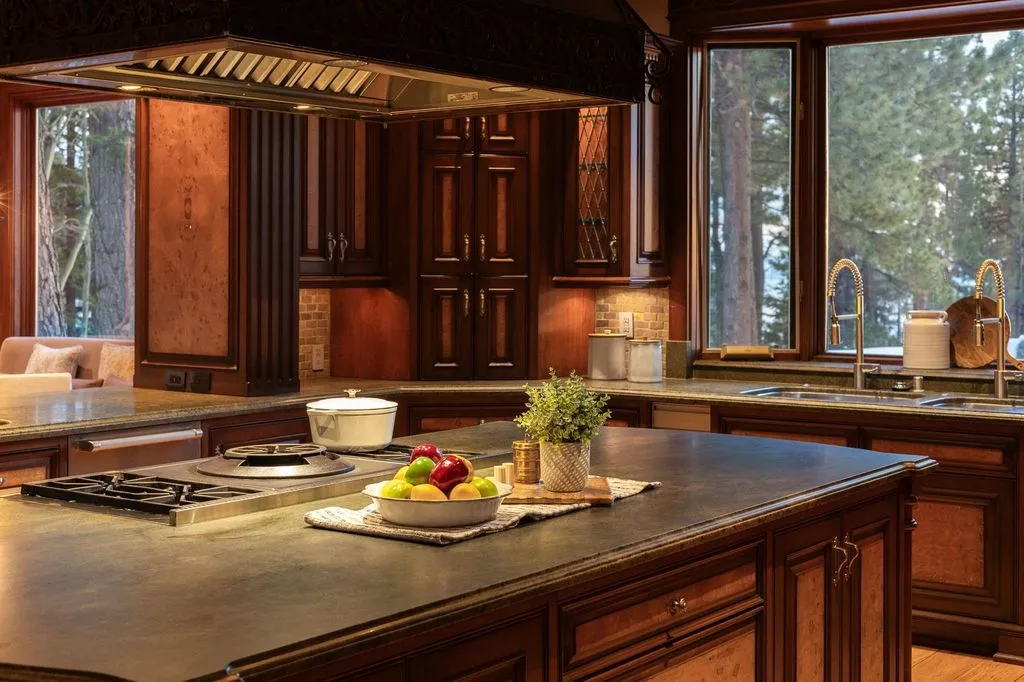 An Architectural Masterpiece Embracing Forest Tranquility and Panoramic Lake Tahoe Views Lists for $14.5 Million 11 749 Burgundy Rd Showcases a Breathtaking Mountain Masterpiece Framed by Forest and Lake Tahoe Serenity 11