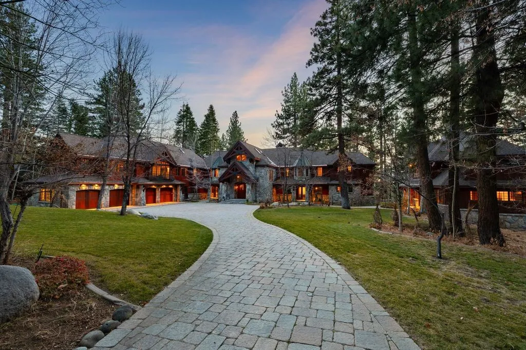 An Architectural Masterpiece Embracing Forest Tranquility and Panoramic Lake Tahoe Views Lists for $14.5 Million 6 749 Burgundy Rd Showcases a Breathtaking Mountain Masterpiece Framed by Forest and Lake Tahoe Serenity 2