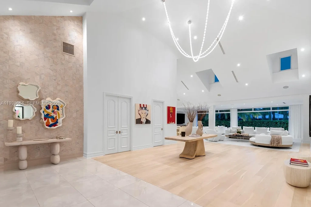 $24.9 Million Exceptional Waterfront Estate Showcases Elite Living in Miami’s Bay Point 6 Waterfront luxury home at 761 Buttonwood Ln in Miami featuring contemporary architecture and private bay frontage
