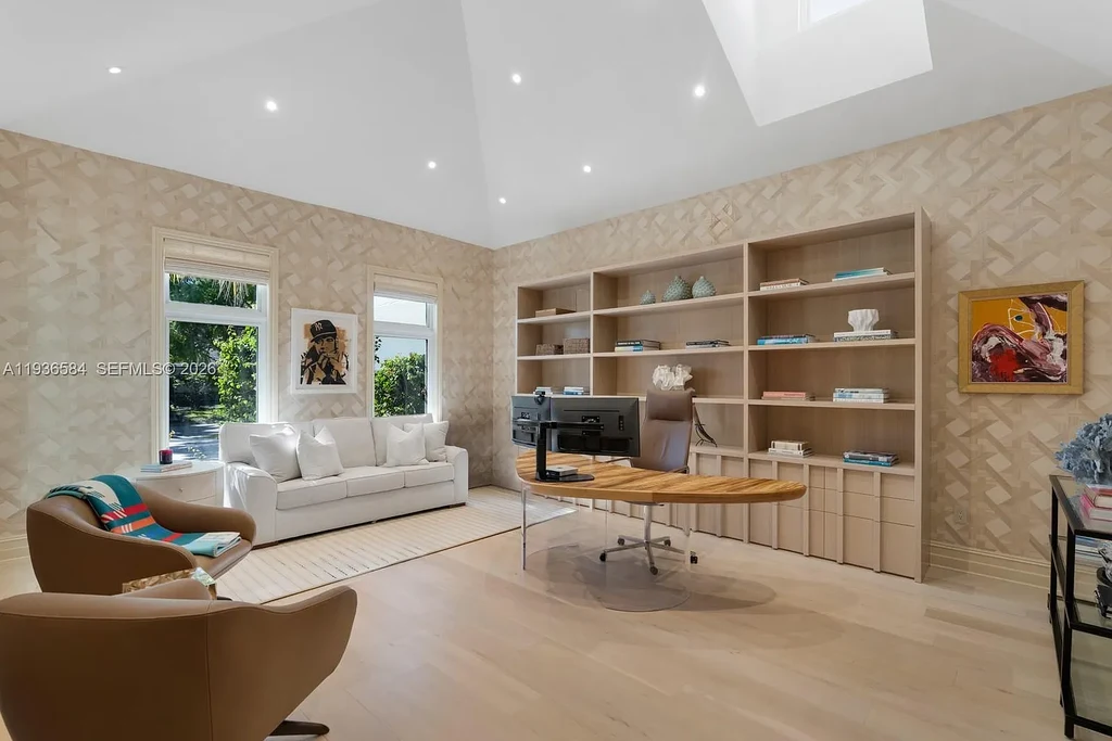 $24.9 Million Exceptional Waterfront Estate Showcases Elite Living in Miami’s Bay Point 15 Waterfront luxury home at 761 Buttonwood Ln in Miami featuring contemporary architecture and private bay frontage