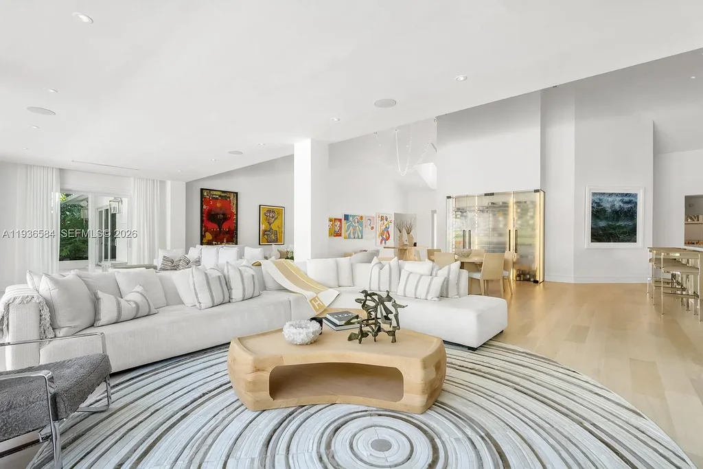 $24.9 Million Exceptional Waterfront Estate Showcases Elite Living in Miami’s Bay Point 8 Waterfront luxury home at 761 Buttonwood Ln in Miami featuring contemporary architecture and private bay frontage