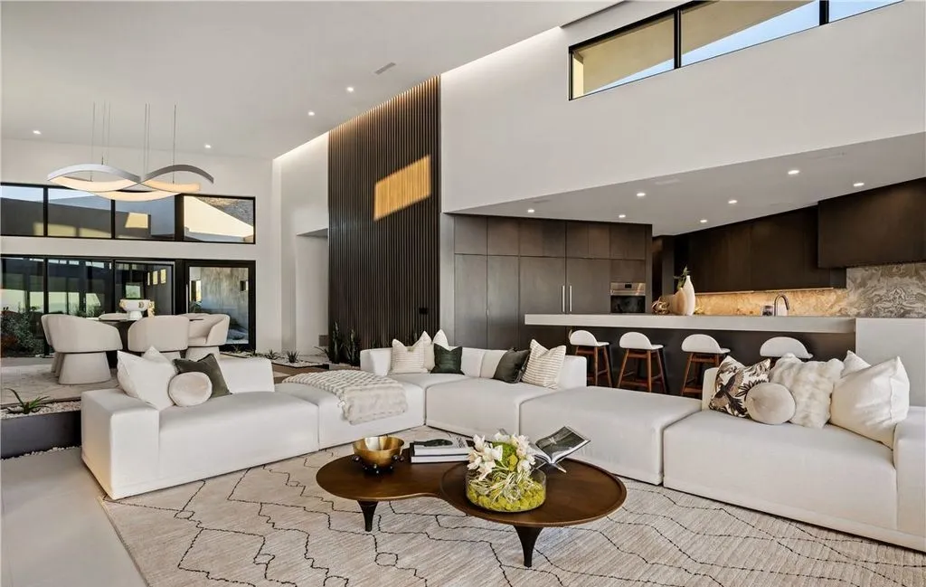 This Architecturally Significant Two-Story Residence Melds With Nevada’s Serene Mountains at $9.3M 17 8 Chisel Crest Ct Showcases a Breathtaking Two Story Home Blending With Nevadas Mountain Landscape 17