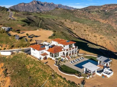 A Trophy-Caliber Malibu Estate Boasting Breathtaking Views Asks $6.95 Million 1 9785 Deer Creek Rd An Extraordinary Trophy Estate Boasting Breathtaking Views in Western Malibu 2