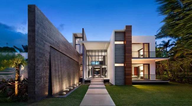 Dilido Island Residence by Choeff Levy Fischman, A Waterfront Modern Estate Framed by Light and Geometry